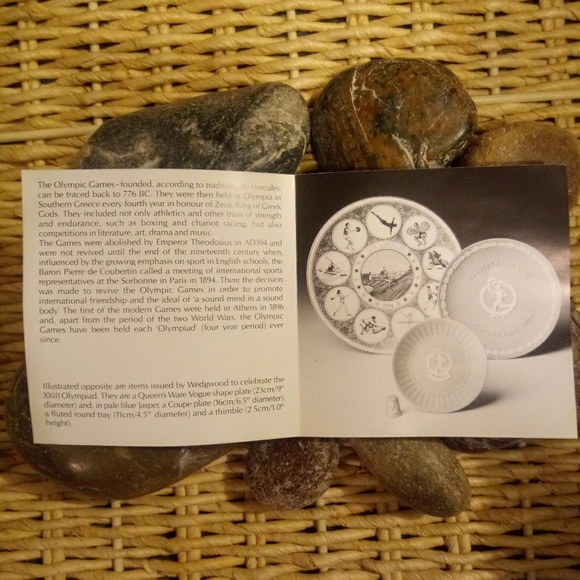 COLLECTIBLE OLYMPIAD MINI PLATE - Picture 6 of 6